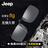 JEEP墨镜夹片太阳镜近视眼镜高清偏光镜开车夹片2006-M5