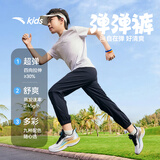 安踏童装男童运动裤儿童裤子3-12岁夏季梭织薄款休闲裤长裤A72527501
