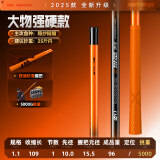 本诺大物抄网竿碳素超轻超硬抄网杆裸竿套装钓鱼捞鱼网兜伸缩操网全套 1.1m【大物强硬款】单竿-25斤内 高碳超轻超硬