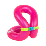 迪卡侬（DECATHLON）儿童游泳圈宝宝游泳装备水上玩具网红加厚浮圈3-6岁NABE 玫粉色 适用于18-30KG