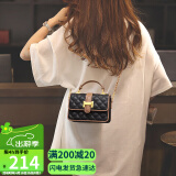 YUYULA牛皮包包女包斜挎包品牌轻奢手提链条包生日母亲节礼物送妈妈实用