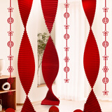 TaTanice婚房布置套装 婚庆折纸瀑布拉花装饰卧室客厅长条喜字布置套装