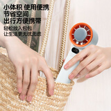 库思特 (kusite) 小风扇静音网红台式迷你电风扇小台扇办公室桌面学生床头大风力usb小风扇 白色 M11b风扇