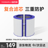 宜百利 适配Dyson戴森空气净化器过滤网滤芯DP04 HP04/05/07 TP04/05/07复合滤网3553