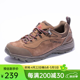 探路者（TOREAD） 徒步鞋 情侣秋冬户外运动休闲鞋透气登山鞋TFAACK91957/92957 油泥\深橘红（91957男款） 40