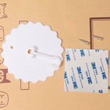 猫喜花圆顶蚊帐挂钩吊顶蚊帐粘钩加大牢固天花板吸顶蚊帐强力吸盘带螺丝 12cm吸盘蓝字大胶布+螺丝