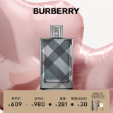 博柏利（BURBERRY）英伦风格男士淡香水100ML生日520情人节礼物送男友