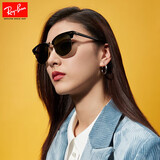 雷朋（RayBan）太阳镜派对达人系列男女款时尚高级方形复古户外防晒墨镜0RB3016F