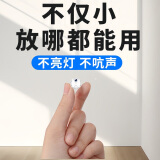 超高清4K无线小型摄像头家用免插电监控无线wifi网络充电隐摄线头 4K超清人体感应录像WiFi版+白色 128G内存(循环保存录像约30天)