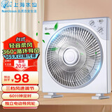 水仙（Narcissus）上海水仙电风扇NEA-KYT-30A5家用转页扇大风量鸿运扇台式风扇桌面台扇 12寸转页扇