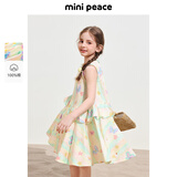 【时尚系列】MINIPEACE太平鸟童装女童连衣裙夏季无袖法式背心裙