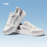 李宁2025款元宝V3丨板鞋休闲鞋女鞋学院风小白鞋运动鞋AGCV108