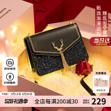 欧时纳（JUST STAR）包包女包2025新款轻奢侈小方包小众高级感斜挎包520送女朋友礼物