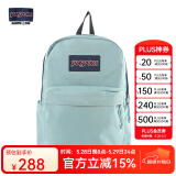 JANSPORT杰斯伯书包轻便双肩包男女26L旅行包简约背包电脑包学生校园 4QUELA8 青云-隔层+侧袋-25年