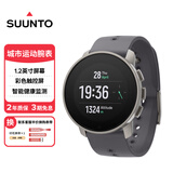 颂拓（SUUNTO）9 PeakPro 轻量户外运动腕表 多功能心率血氧跑步智能手表 板岩灰
