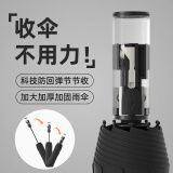 法瑞纳防回弹全自动雨伞加固加厚节节收双人结实抗风晴雨两用遮阳伞 星空黑-防回弹全自动雨伞