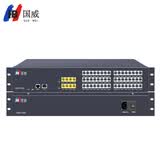 国威GW1000机架式集团程控电话交换机 4-8外线16-48分机 网络电脑软件管理计费酒店叫醒来显 GW1000-8外线48分机