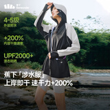 蕉下（beneunder）女士涉水罩衫裙夏季户外防晒游泳罩衫外套中长款WR639
