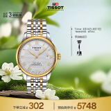 天梭（TISSOT）瑞士手表 力洛克系列腕表 钢带机械男表 T006.407.22.033.01