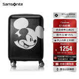 新秀丽（Samsonite）行李箱25英寸拉杆箱迪士尼米奇扩容旅行箱AF9黑色托运密码箱
