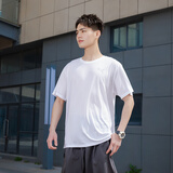 彪马（PUMA）t恤男 2026夏季新款透气快干健身跑步运动透气圆领半袖上衣短袖男 彪马白/快干/100%聚酯纤维 S 170【推荐体重100-120斤】