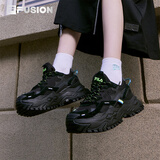 FILA FUSION斐乐潮牌女鞋女子运动鞋2025春夏硬糖鞋厚底老爹鞋女