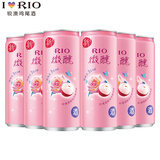 锐澳（RIO）洋酒预调鸡尾酒果酒微醺小美好生活系列3度330ml*6罐 玫瑰荔枝