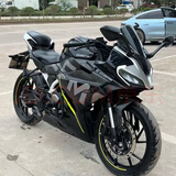 李绅二手春风250SR赛道版ABS趴赛新手得吃250CC电喷摩托车跑车可上牌 2020年出厂黑色 牌证齐全可过户上牌