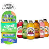 宾得宝（Bundaberg）含气饮料混合装375ml*6瓶 7口味随机发货 澳洲网红发酵果汁气泡水