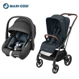 maxicosi迈可适 新生儿安全出行套装 家用送礼 婴儿提篮+婴儿推车二合一