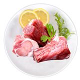 金锣肋排块带肉免切猪骨棒骨块高汤食材煲汤食材 2kg猪棒骨块