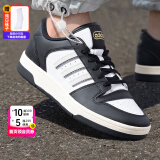 阿迪达斯（adidas）男鞋休闲鞋 25春新款运动鞋时尚复古网球鞋子舒适耐磨透气滑板鞋 黑/水晶蓝/沙棕/白/BREAK START 40.5 内长250mm