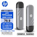 惠普（HP）随身USB移动Wifi免插卡即用无线网卡Wifi6便携式热点防蹭网4G无线路由器车载差旅户外多设备通用