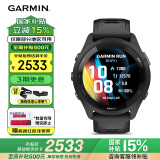 佳明（GARMIN）Forerunner265极夜黑血氧心率HRV跑步铁三户外运动智能手表跑马表