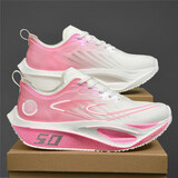 李宁新潮赤兔9pro碳板跑鞋学生飞电5c减震运动男鞋体考训练防滑跑步鞋8pro 赤兔9pro樱花粉-超临界科技爆米 39