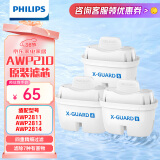飞利浦（PHILIPS）净水壶滤水壶过滤水壶净水器滤水器过滤器滤芯 飞利浦通用滤芯【3只装】