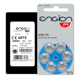 瑞声达 西门子 峰力 助听器1.4v专用电池 引擎engion e675整盒（60粒）