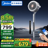 美的（Midea）空气循环扇电风扇落地扇家用WiFi智控电扇轻音净化扇轻羽扇 【净离子除菌·前后双扇叶】APP互联智控