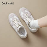 达芙妮厚底德训鞋女鞋2025秋冬新款冬季加绒鞋运动鞋百搭芭蕾小白鞋板鞋