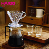 HARIOV60 日本耐热树脂手冲咖啡滤杯咖啡过滤器手冲咖啡滤网02号
