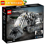 乐高（LEGO）科技机械组男女孩创意拼搭积木粉丝收藏生日礼物 42100 利勃海尔R9800遥控挖掘机