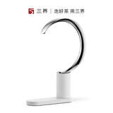 三界 茶具 新月台式抽水器自动抽水器家用台式电动上水器饮水机纯净桶装水吸水器 1.5L 每分钟【新月数显版】