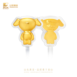 山东黄金[狗头金]京东联名金条Au9999 10g京东JOY投资生日礼物生日许愿签