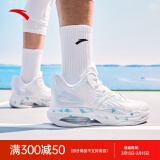 安踏（ANTA）KT3 Team｜篮球鞋男汤普森夏季中帮透气防滑减震学生实战运动鞋子 【2代】安踏白/浅雾灰/泳池蓝-1 42 (260mm)