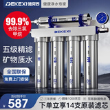 德克西 德国净水器家用直饮厨房自来水前置过滤器超滤净水机不锈钢净化器水龙头 全国免费安装