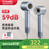Creade科瑞德高速吹风机家用大功率速干不伤发负离子电吹风筒酒店大风力母亲节男女生日情人节礼物K-4032 K-4032闪银