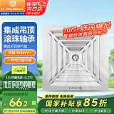 金羚（JINLING）集成吊顶排气扇卫生间排风扇厕所换气BPT10-22-1D银色