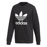 阿迪达斯 ADIDAS 女子 三叶草系列 TRF CREW SWEAT 运动 卫衣 FM3272 XS码
