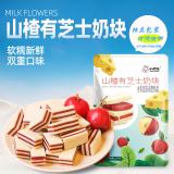 小奶花山楂有芝士奶块100g/袋 蜜饯果干奶酪块内蒙古奶制品休闲儿童零食
