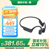 小米（MI）Xiaomi 骨传导耳机 开放式耳机运动 蓝牙耳机 IP66防水防汗 通话降噪 星空灰